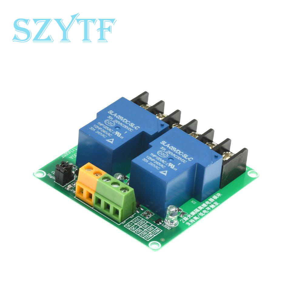 Módulo de relé de 1 2 4 8 cana - Relay Module 4 Channel reseña y precio