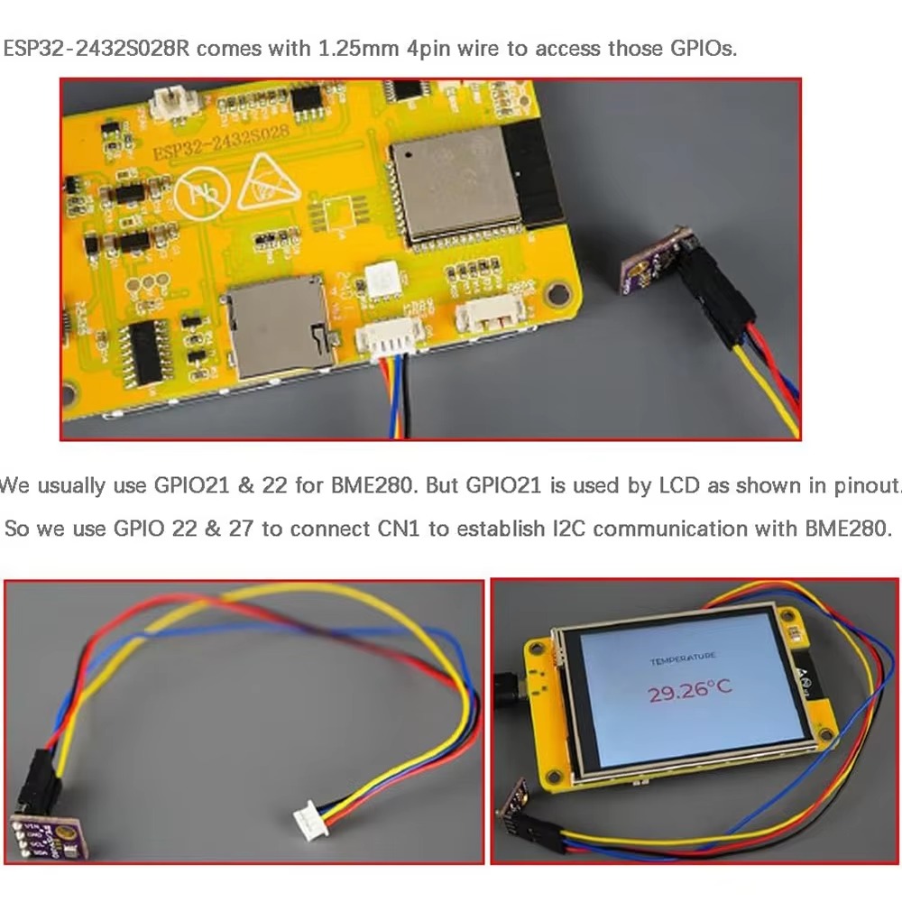Pantalla ESP32 de 2,8 