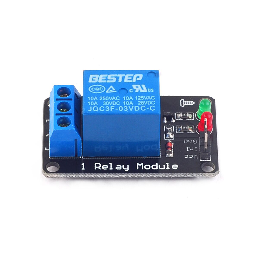 Módulo de relé luminoso activa - Relay Module 4 Channel reseña y precio